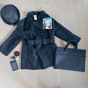 Melissa & Doug Black Detective Role Play Set